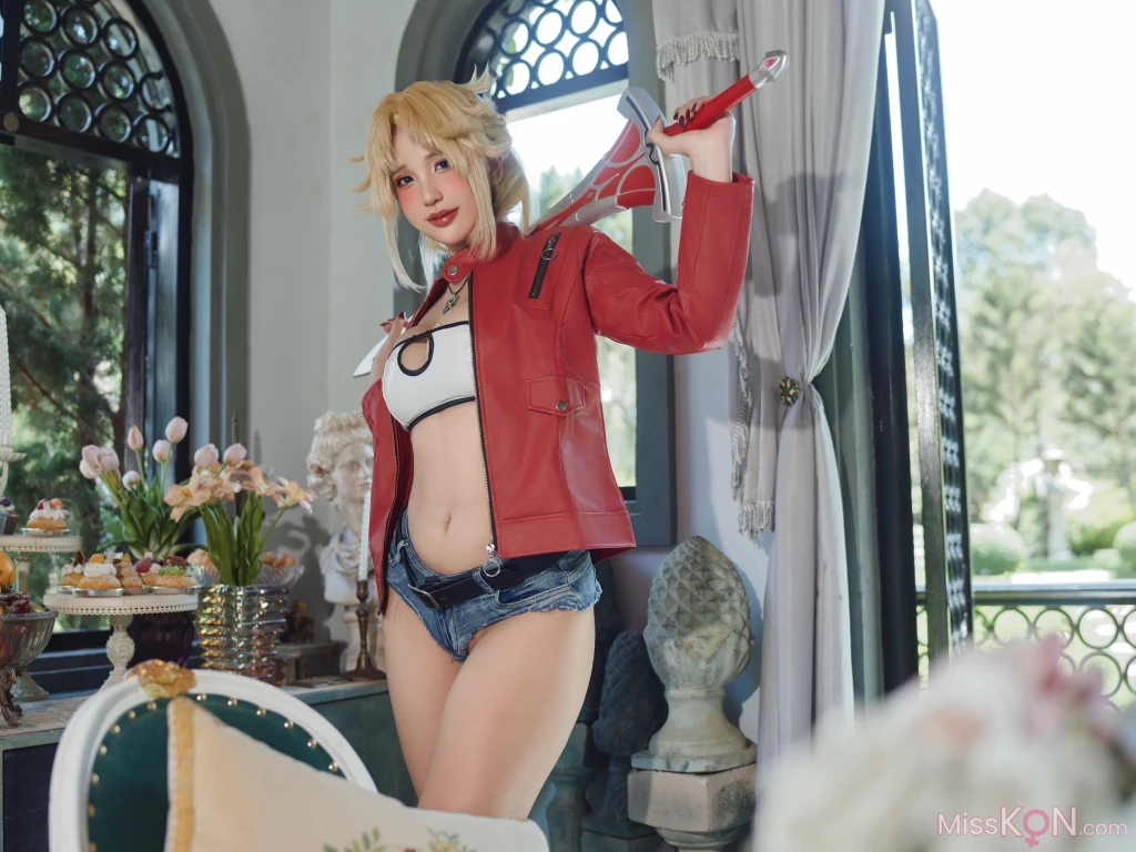 Coser@PuyPuy: Mordred FateGrand Order (196 photos)