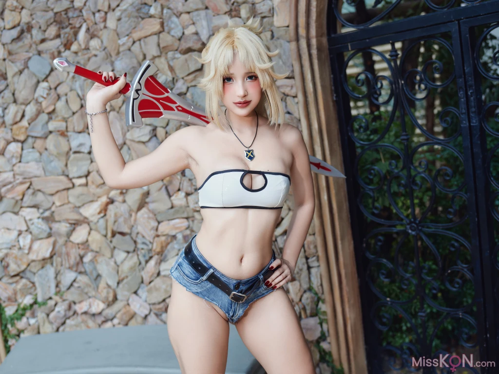 Coser@PuyPuy: Mordred FateGrand Order (196 photos)