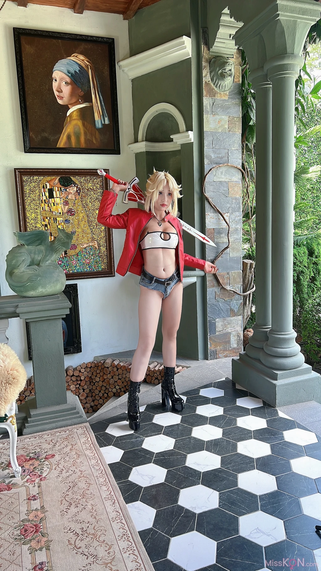Coser@PuyPuy: Mordred FateGrand Order (196 photos)