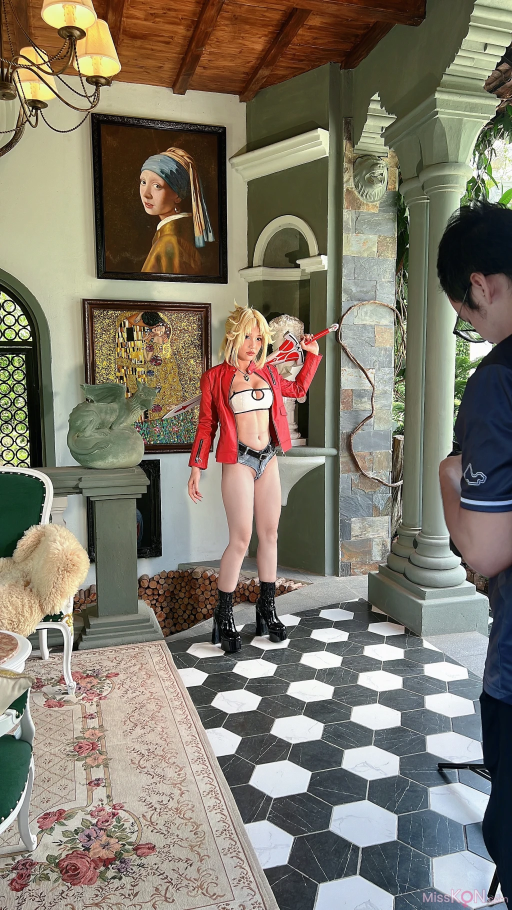 Coser@PuyPuy: Mordred FateGrand Order (196 photos)