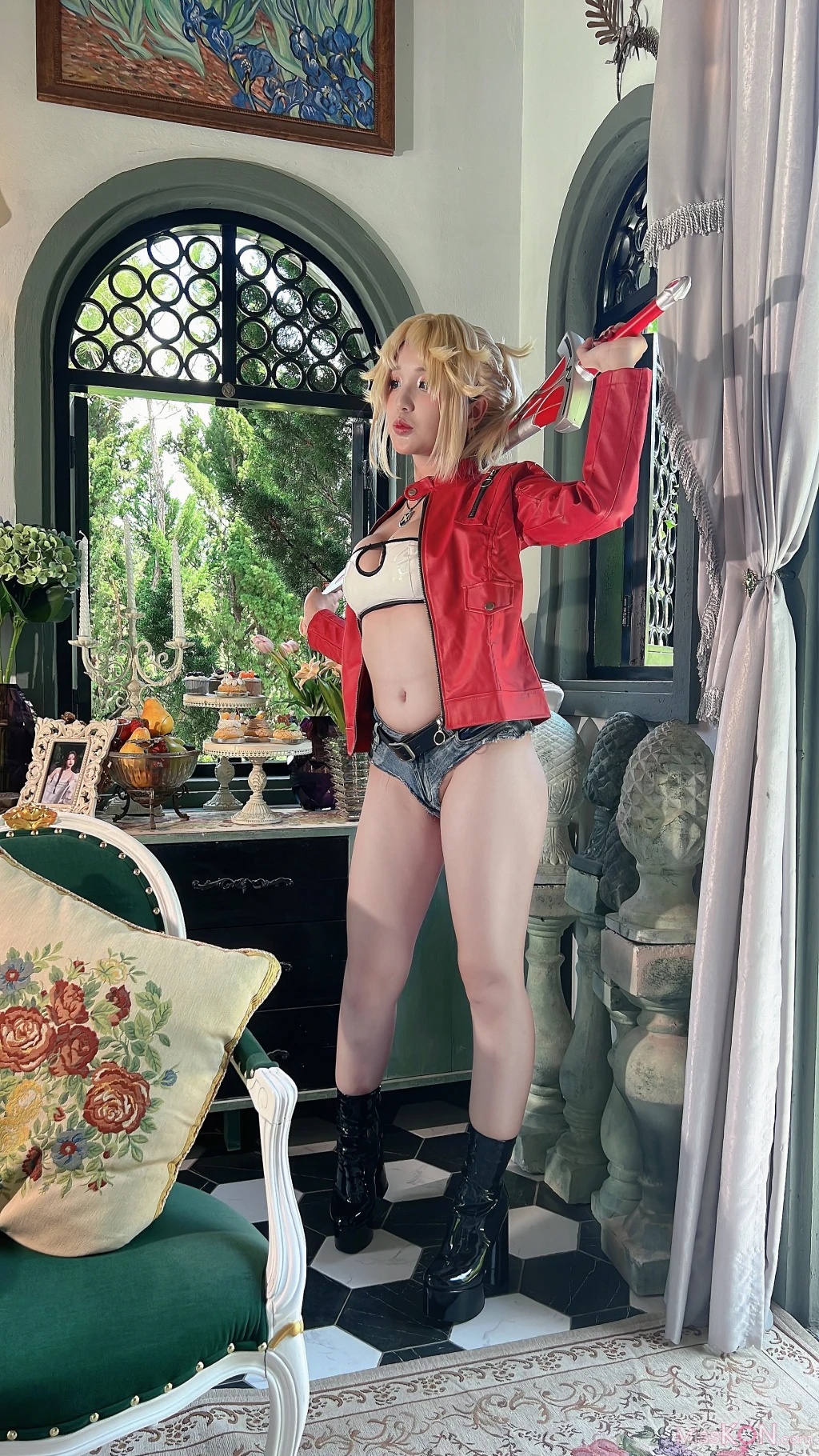 Coser@PuyPuy: Mordred FateGrand Order (196 photos)