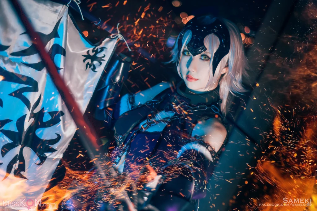 Coser@Sameki: 黑贞德 (63 photos)