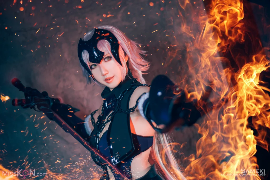 Coser@Sameki: 黑贞德 (63 photos)