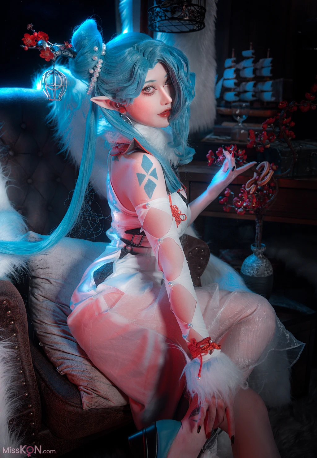Coser@露兒大魔王: 禁闭者 MBCC-S-948 娜恰 (15 photos)