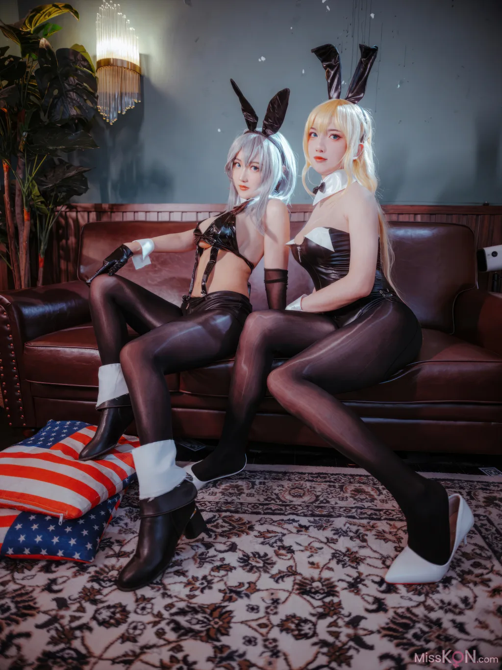 Coser@隼隼子 & 刺青Poi: 碧蓝航线 北卡罗来纳 华盛顿 兔女郎 (40 photos) – Page 2