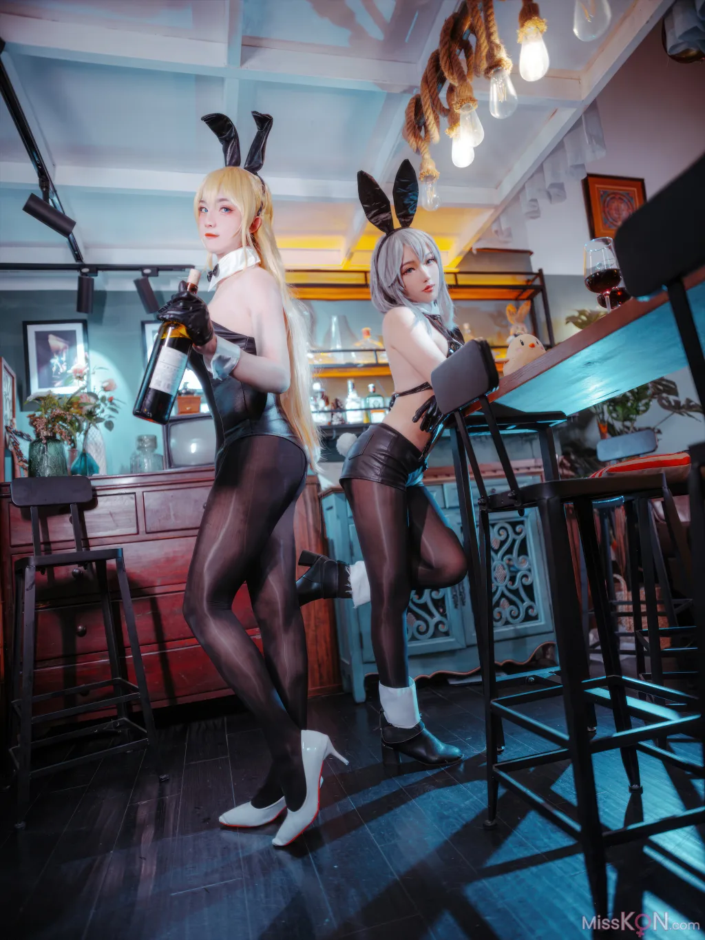Coser@隼隼子 & 刺青Poi: 碧蓝航线 北卡罗来纳 华盛顿 兔女郎 (40 photos) – Page 3