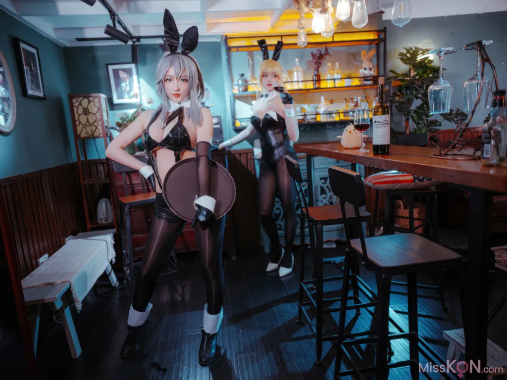 Coser@隼隼子 & 刺青Poi: 碧蓝航线 北卡罗来纳 华盛顿 兔女郎 (40 photos) – Page 3