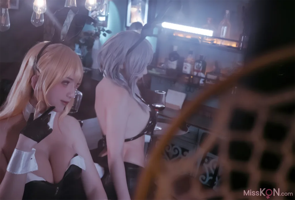 Coser@隼隼子 & 刺青Poi: 碧蓝航线 北卡罗来纳 华盛顿 兔女郎 (40 photos) – Page 4