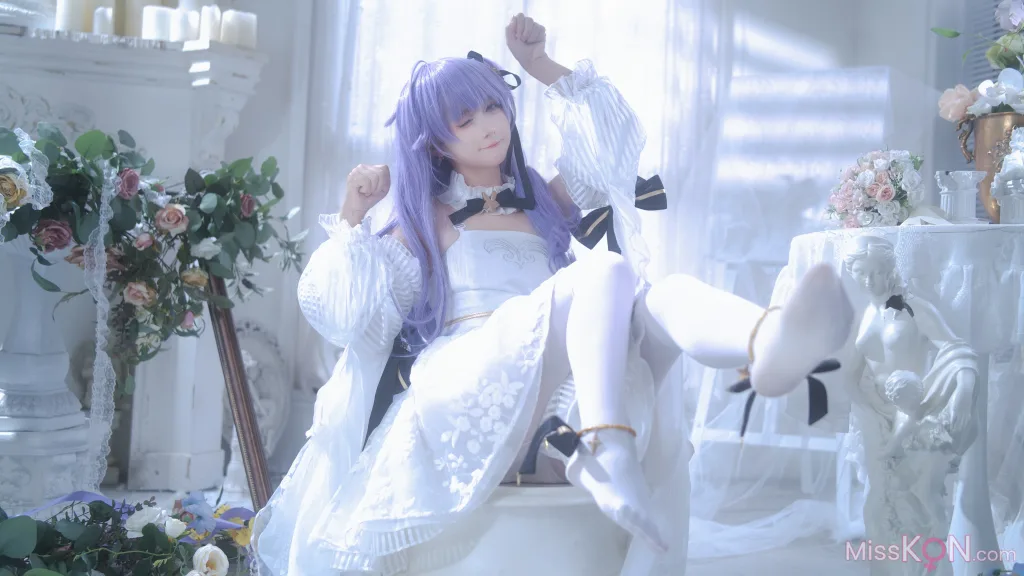 Coser@喜欢爱理吗: 独角兽花嫁 (31 photos)