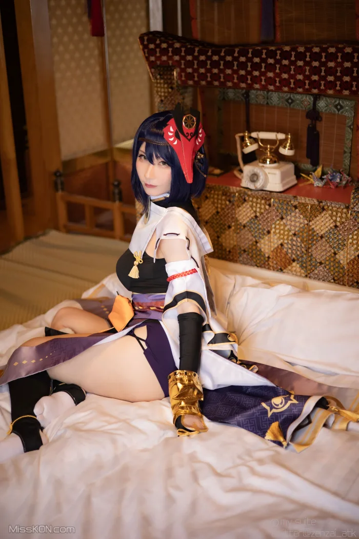 Coser@Atsuki (あつき): Genshin Impact Yae Miko &amp; Kujou Sara (402 photos )