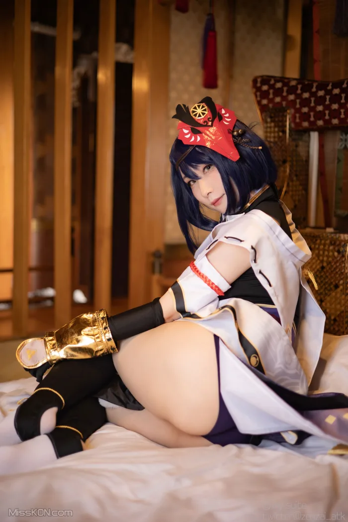 Coser@Atsuki (あつき): Genshin Impact Yae Miko &amp; Kujou Sara (402 photos )