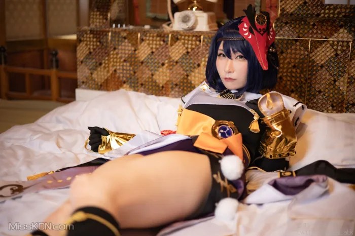 Coser@Atsuki (あつき): Genshin Impact Yae Miko &amp; Kujou Sara (402 photos )