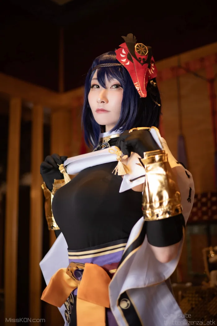 Coser@Atsuki (あつき): Genshin Impact Yae Miko &amp; Kujou Sara (402 photos )