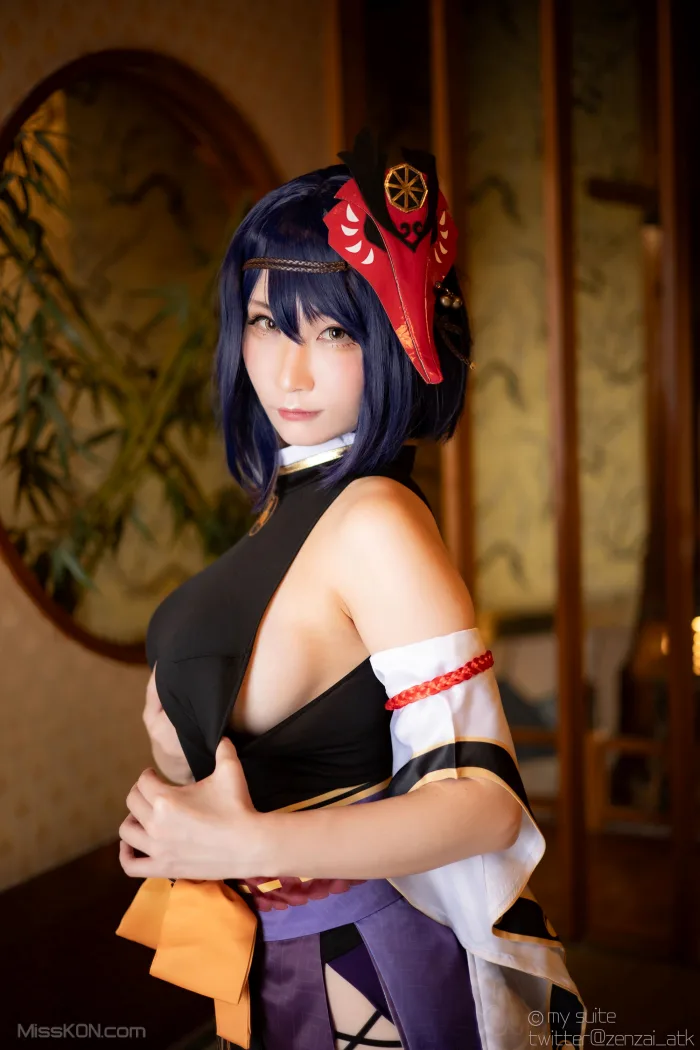 Coser@Atsuki (あつき): Genshin Impact Yae Miko & Kujou Sara (402 photos + 1 video) – Page 5