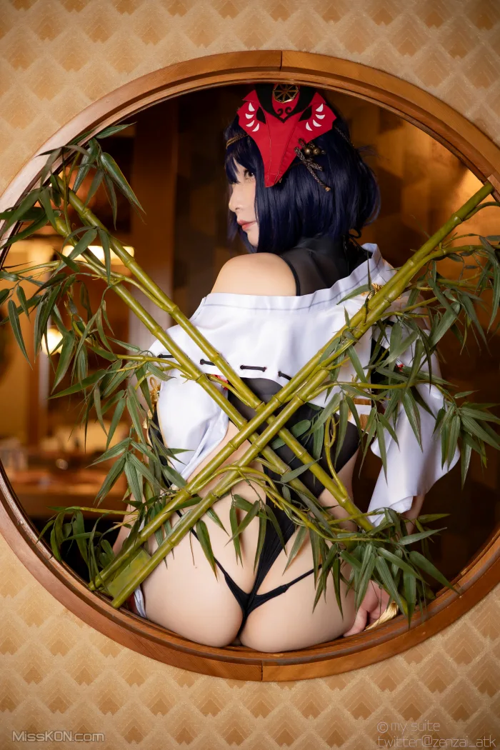 Coser@Atsuki (あつき): Genshin Impact Yae Miko &amp; Kujou Sara (402 photos )