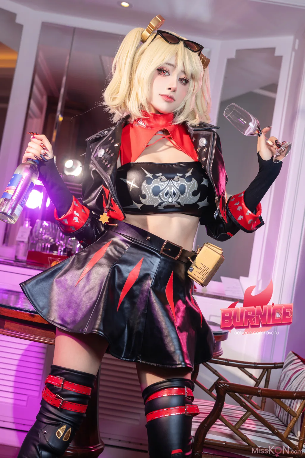 Coser@Byoru: 绝区零 柏妮思 Burnice (57 photos )