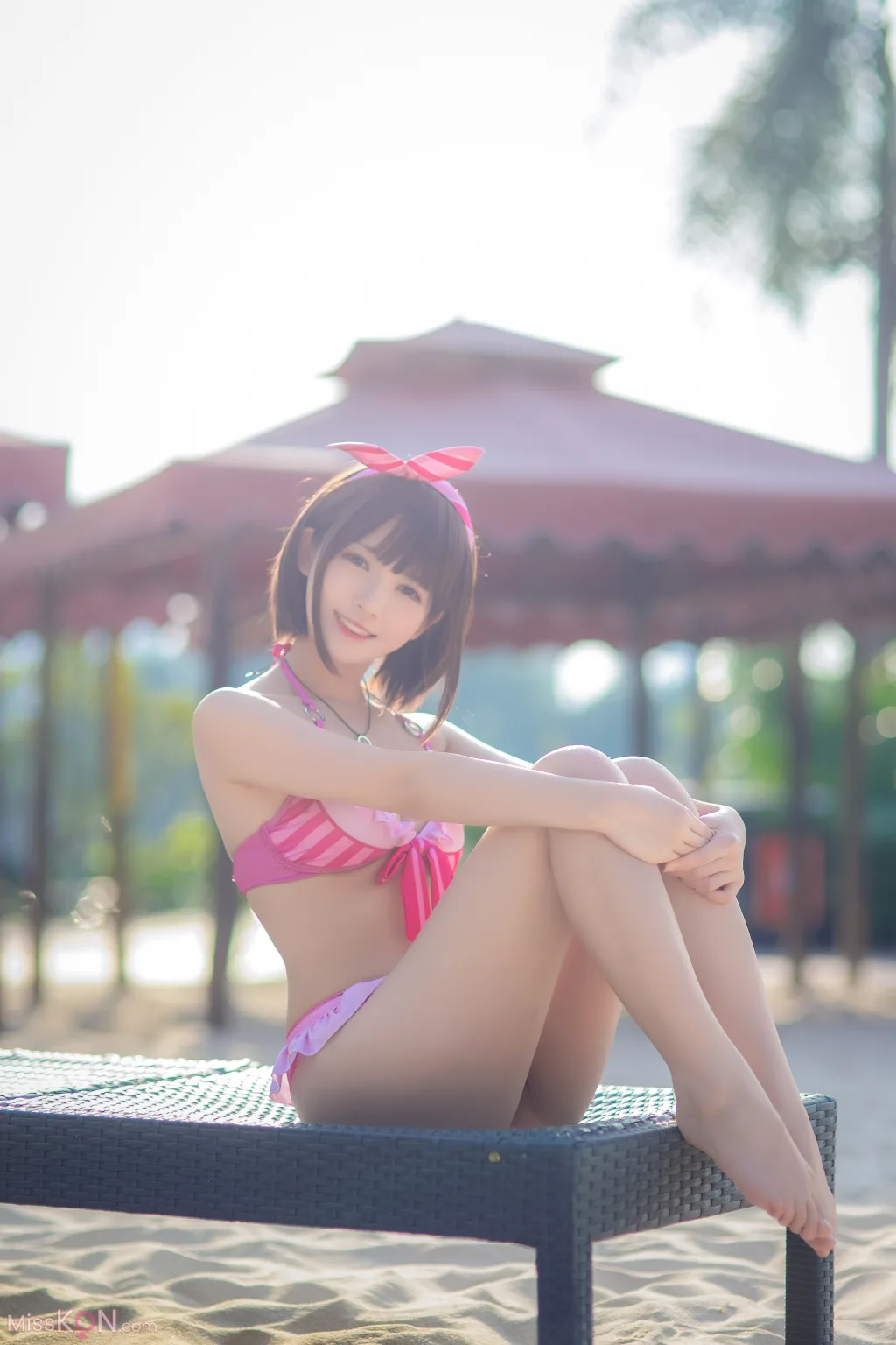 Coser@面饼仙儿 No.140: 加藤惠泳装 (20 photos)