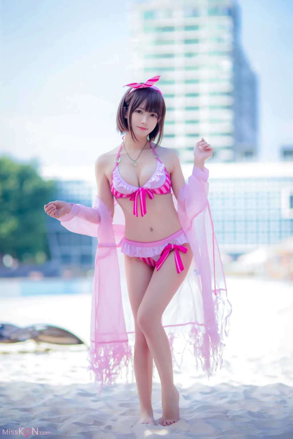 Coser@面饼仙儿 No.140: 加藤惠泳装 (20 photos) – Page 2