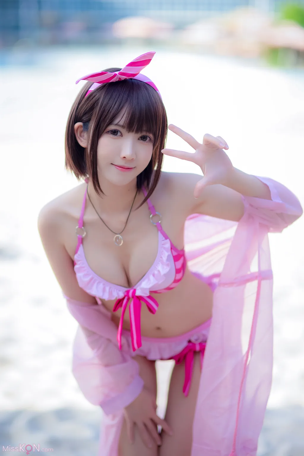 Coser@面饼仙儿 No.140: 加藤惠泳装 (20 photos) – Page 2