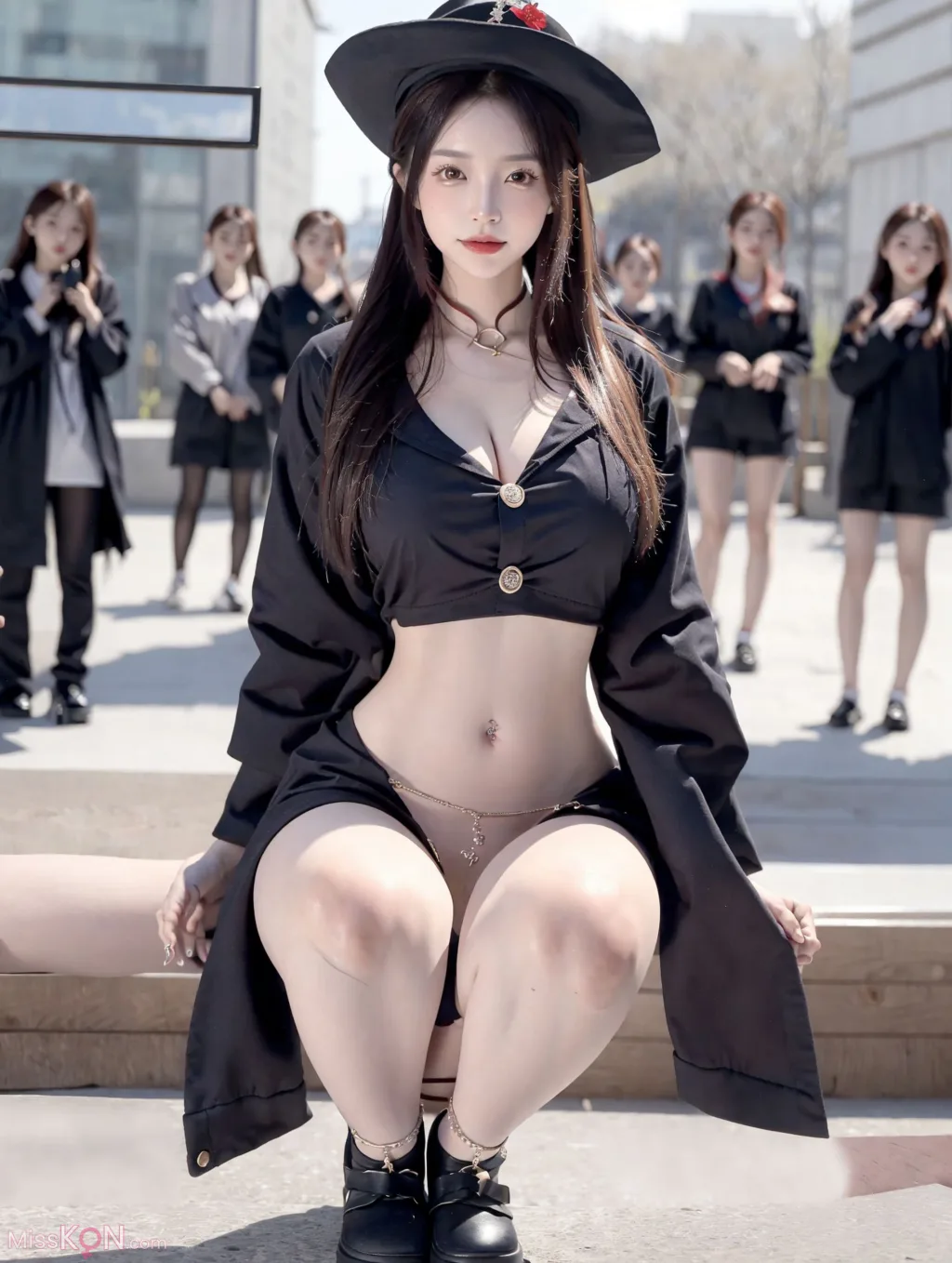 [AI Generated] 拟实画风 Vol.228: Hu Tao &amp; Gen Shin (128 photos)
