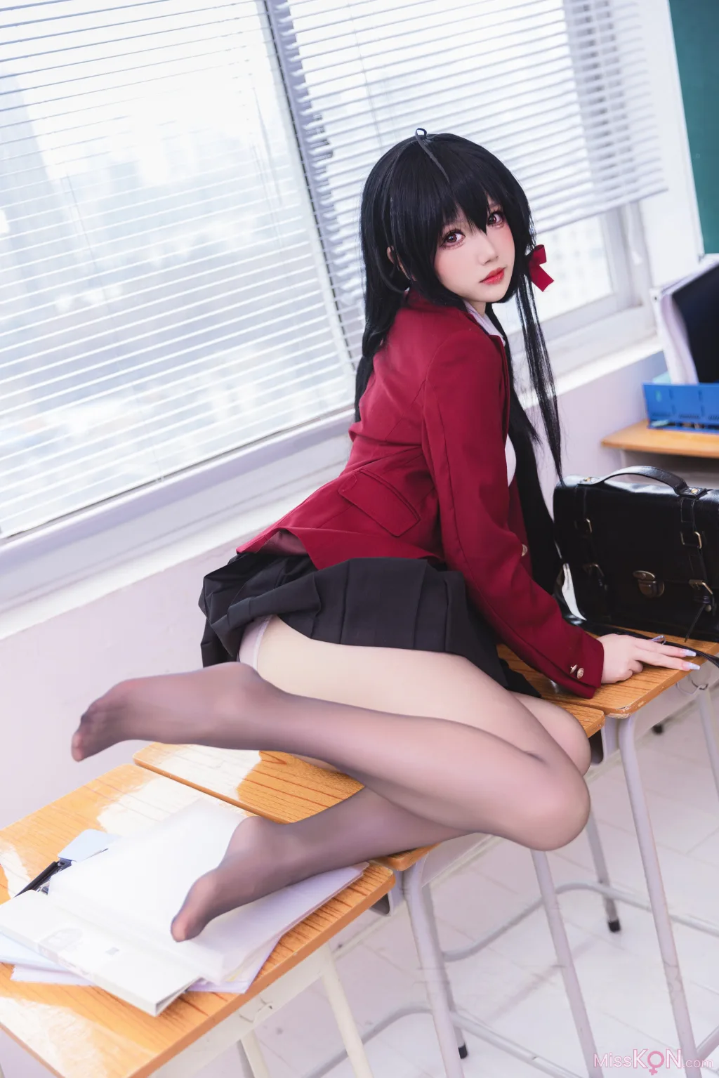Coser@雪晴Astra: 碧蓝航线 大凤 风纪委员 (80 photos)