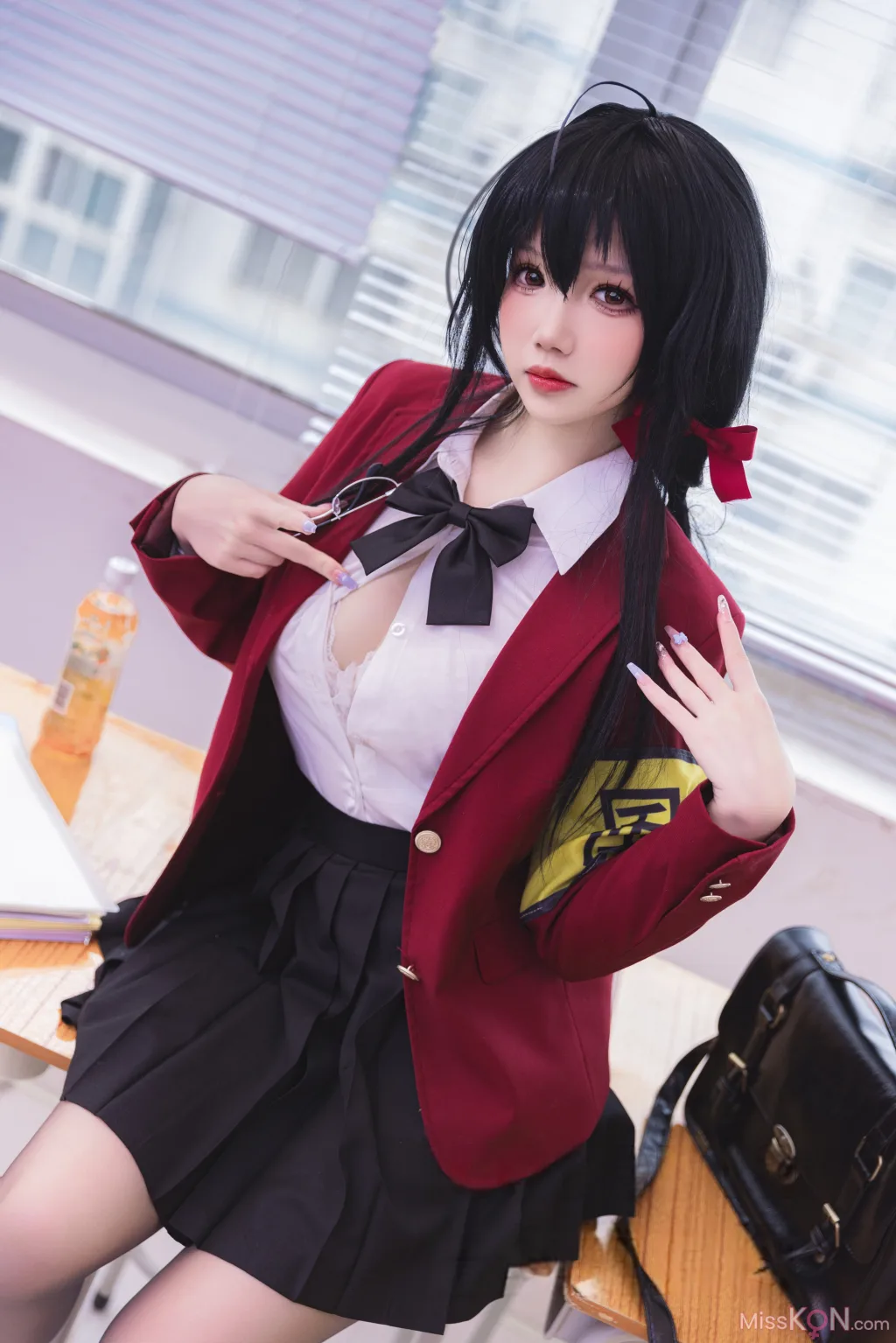 Coser@雪晴Astra: 碧蓝航线 大凤 风纪委员 (80 photos)