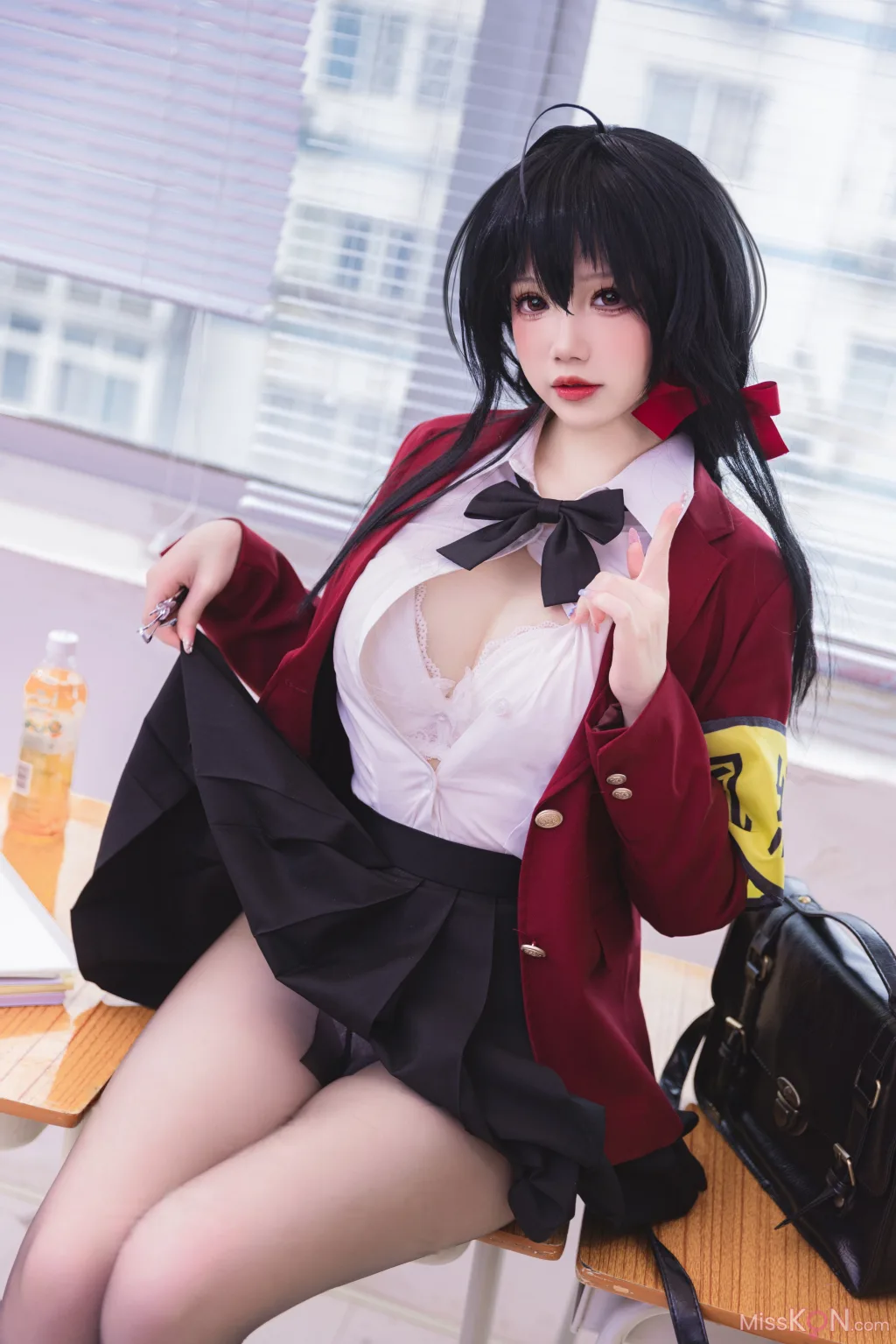 Coser@雪晴Astra: 碧蓝航线 大凤 风纪委员 (80 photos)