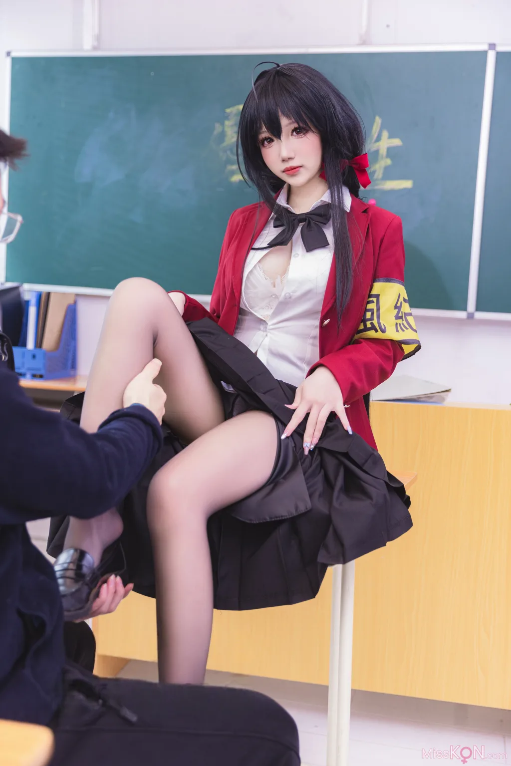 Coser@雪晴Astra: 碧蓝航线 大凤 风纪委员 (80 photos)