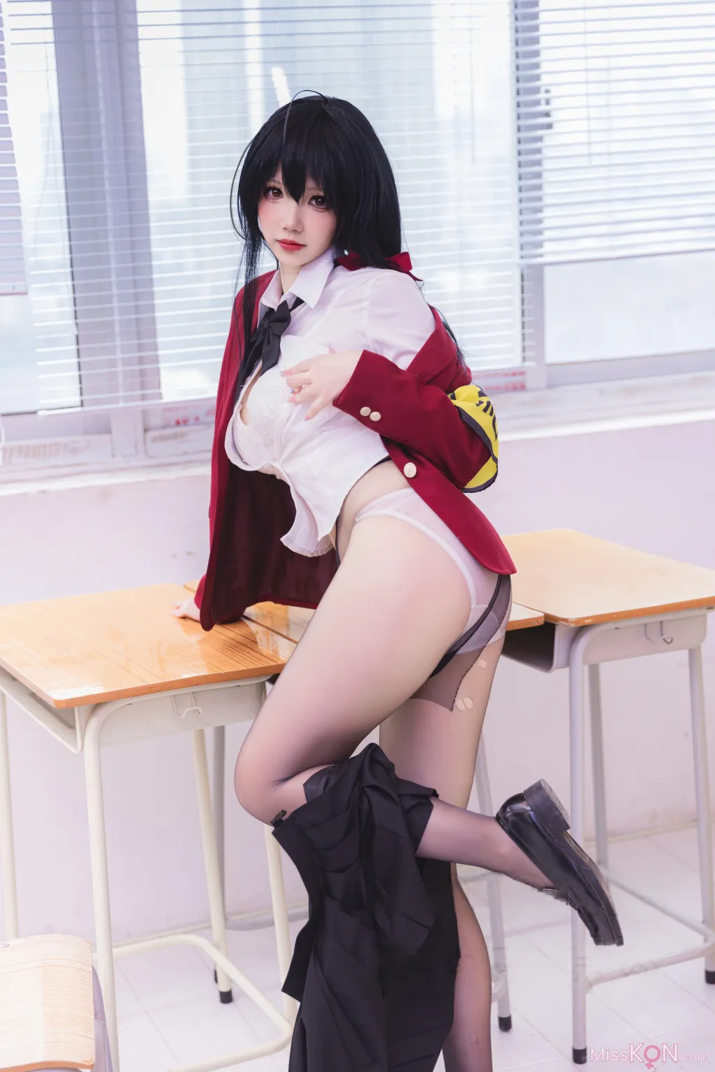 Coser@雪晴Astra: 碧蓝航线 大凤 风纪委员 (80 photos)
