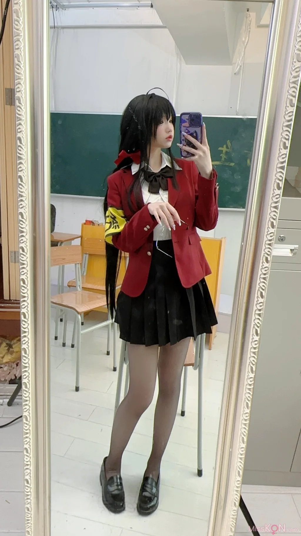Coser@雪晴Astra: 碧蓝航线 大凤 风纪委员 (80 photos)