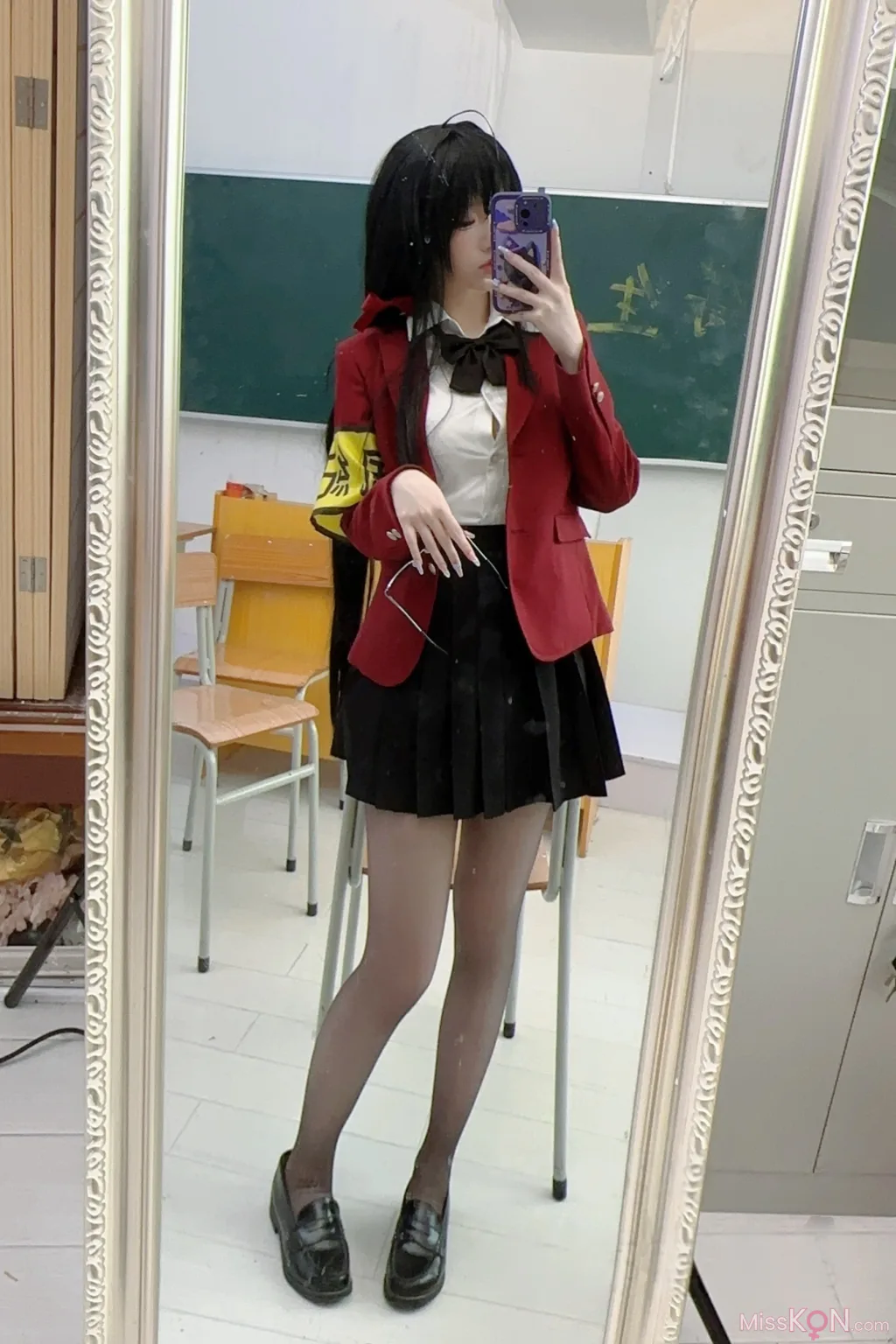 Coser@雪晴Astra: 碧蓝航线 大凤 风纪委员 (80 photos)
