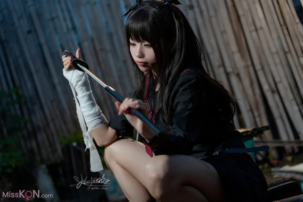 Coser@黏黏团子兔: 不良女高 (74 photos )
