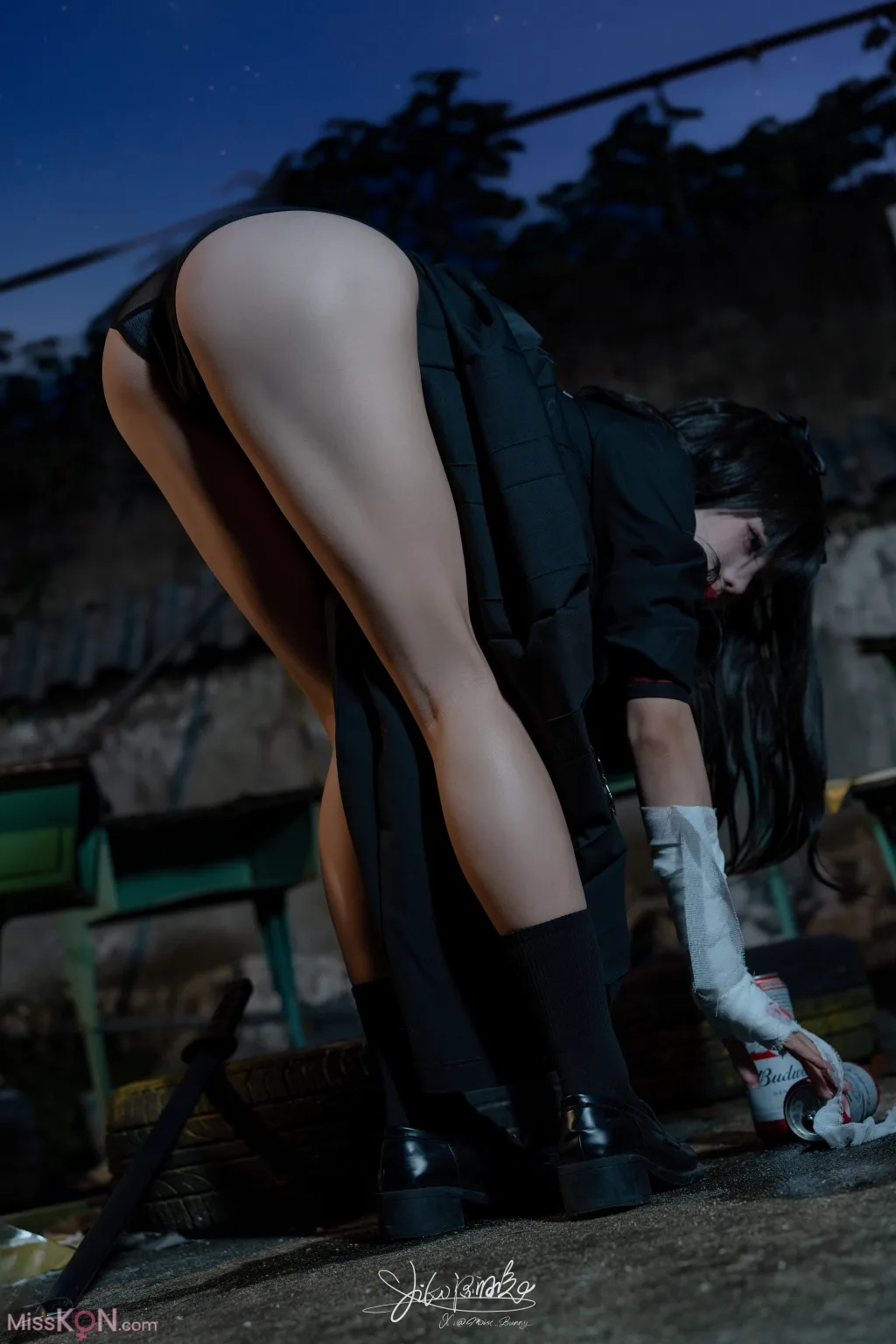 Coser@黏黏团子兔: 不良女高 (74 photos )