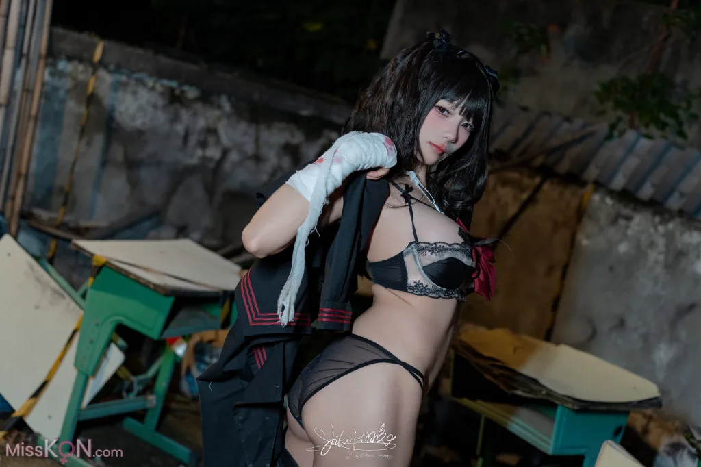 Coser@黏黏团子兔: 不良女高 (74 photos )