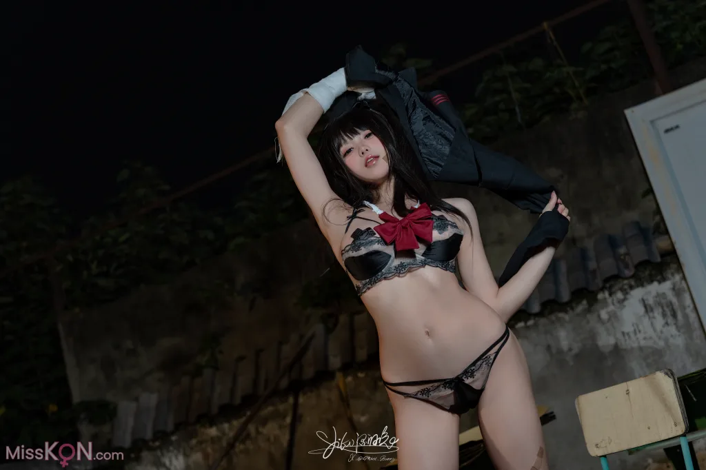 Coser@黏黏团子兔: 不良女高 (74 photos )
