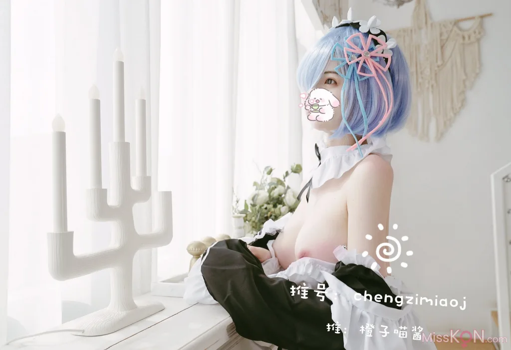 Coser@橙子喵酱: 蕾姆 (35 photos)