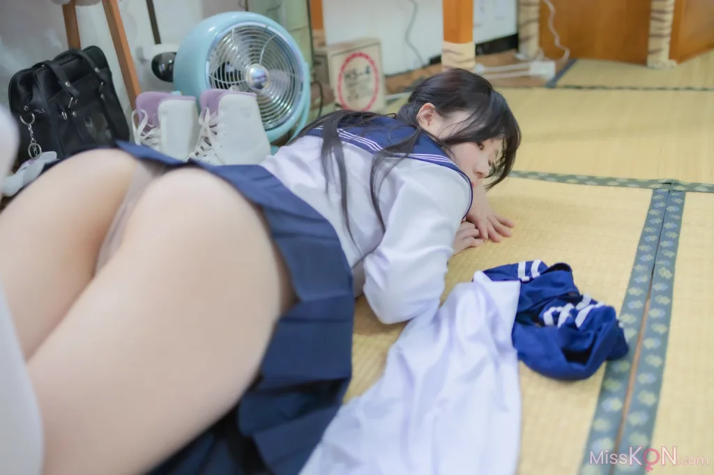 Myu_a_ (뮤아): School Uniform (65 photos)