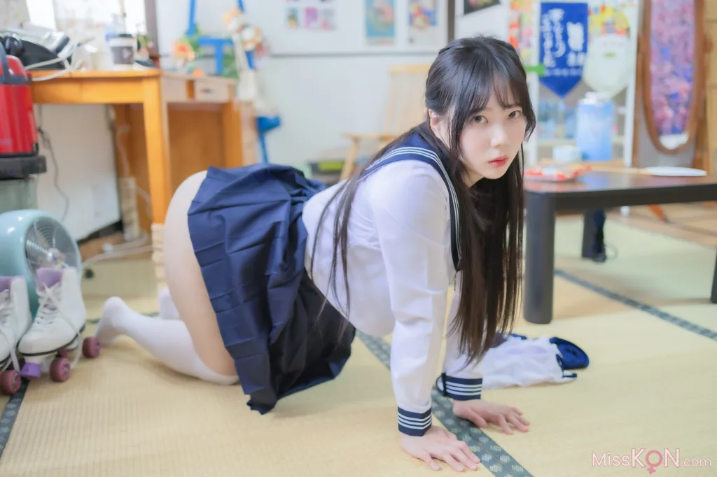 Myu_a_ (뮤아): School Uniform (65 photos)