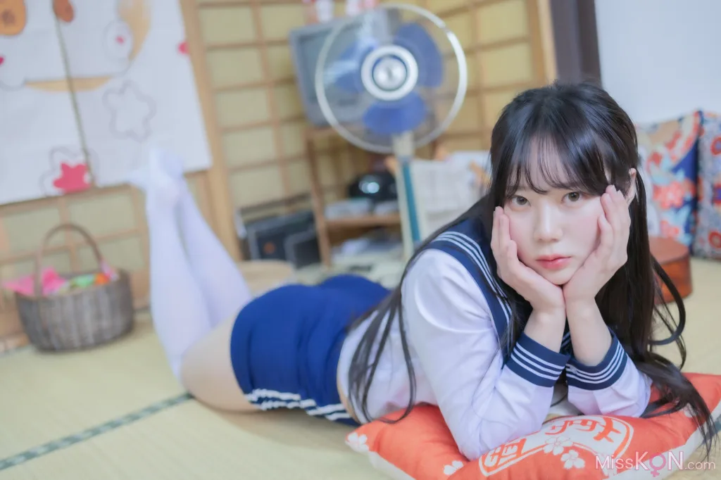 Myu_a_ (뮤아): School Uniform (65 photos)