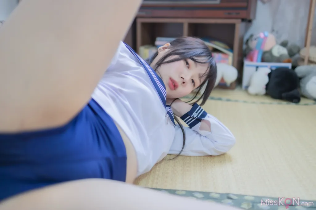 Myu_a_ (뮤아): School Uniform (65 photos)