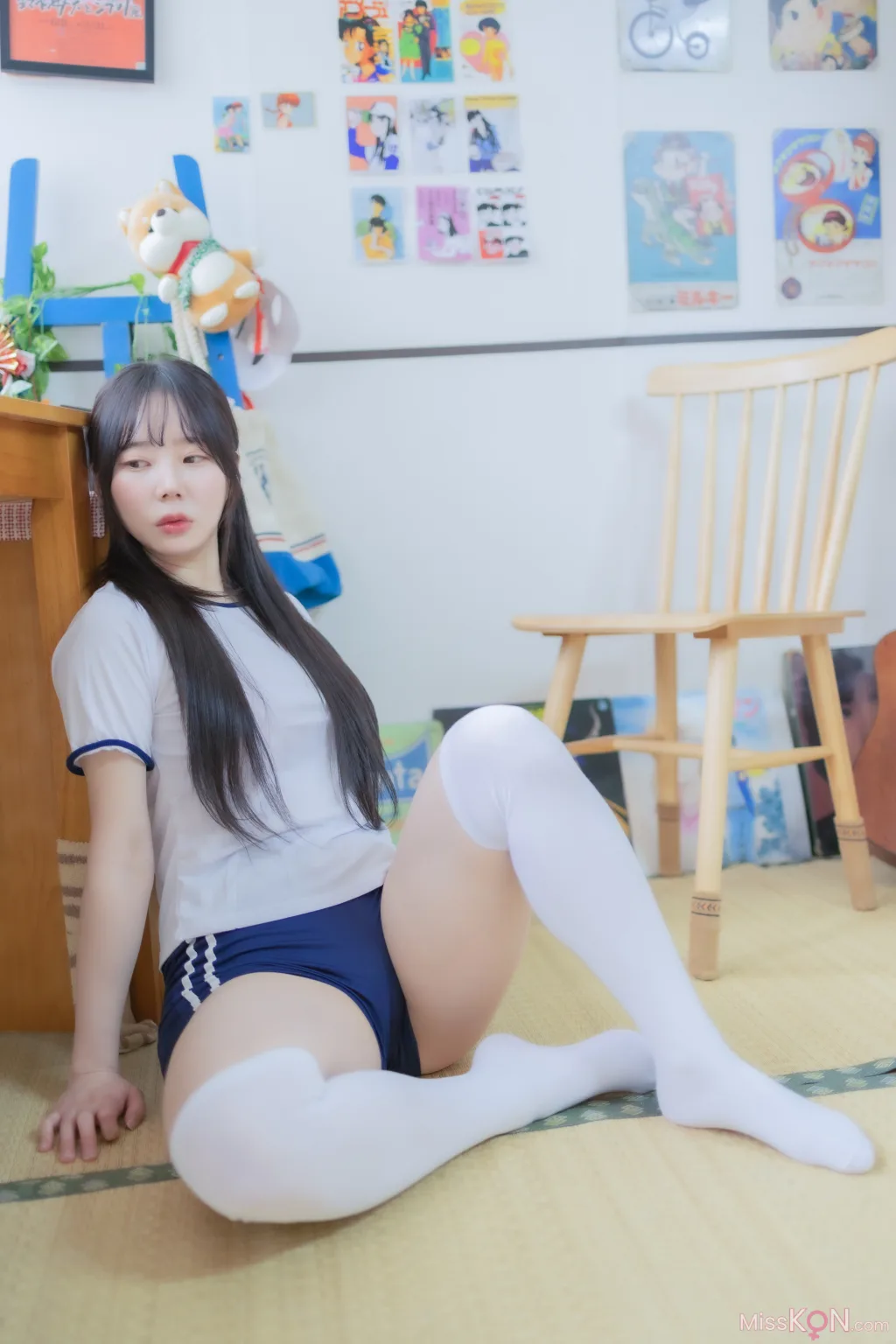 Myu_a_ (뮤아): School Uniform (65 photos)