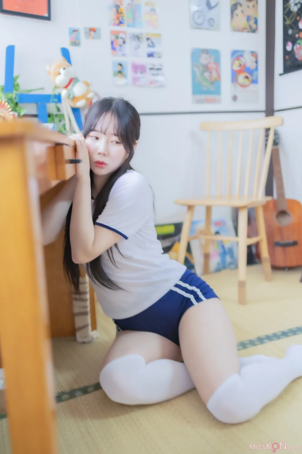 Myu_a_ (뮤아): School Uniform (65 photos)