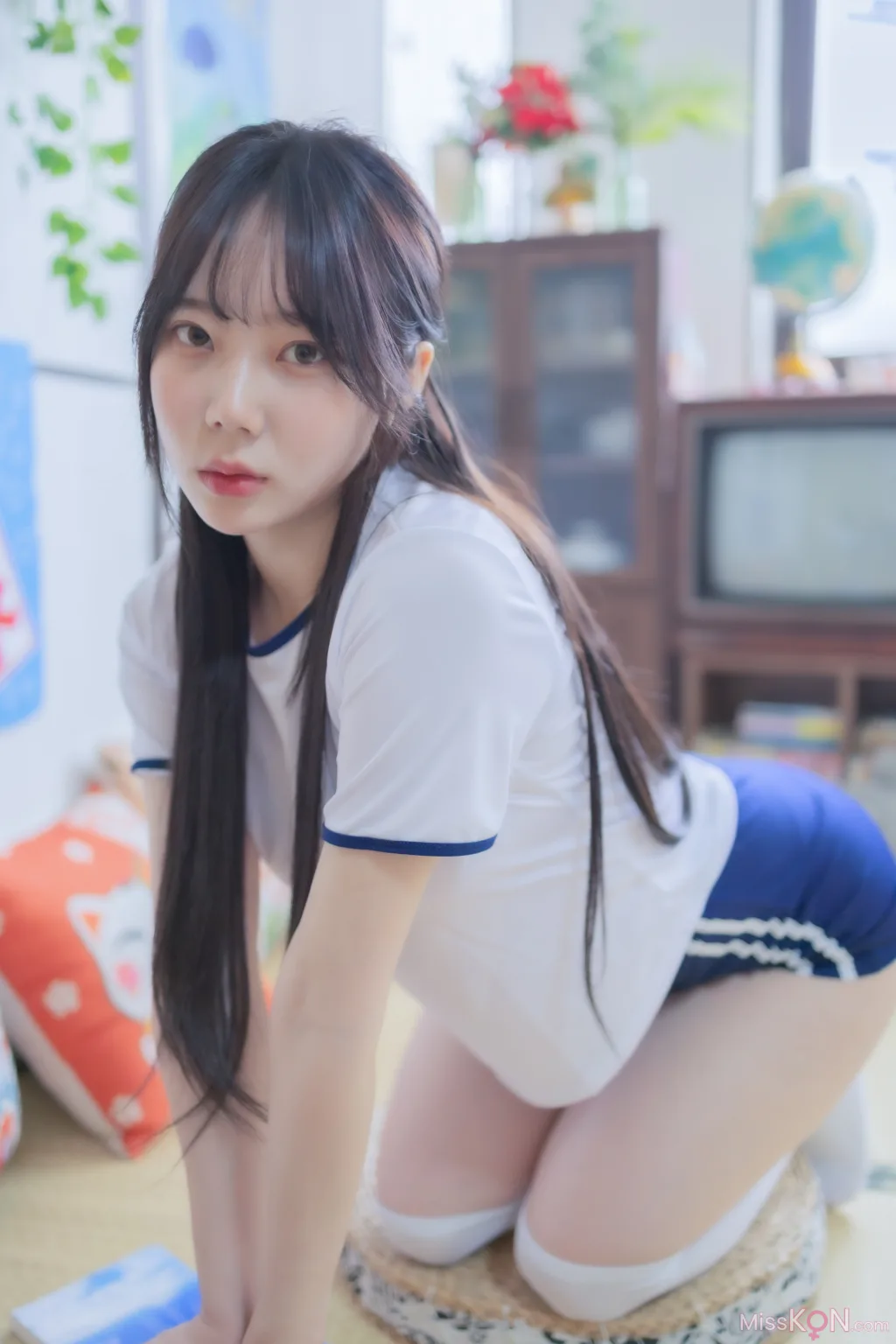 Myu_a_ (뮤아): School Uniform (65 photos)