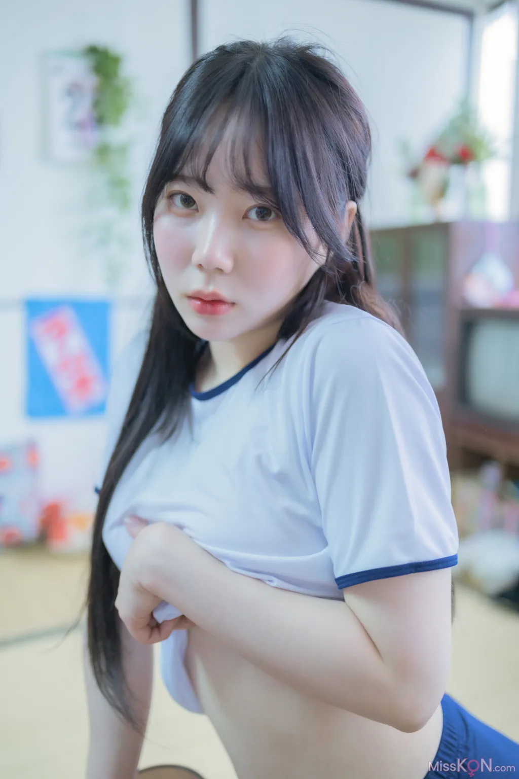 Myu_a_ (뮤아): School Uniform (65 photos)