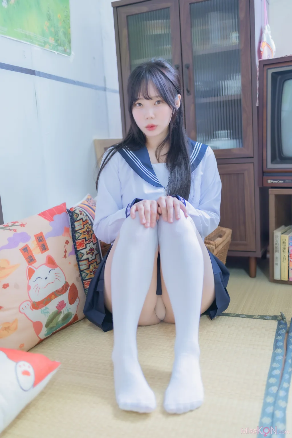 Myu_a_ (뮤아): School Uniform (65 photos)