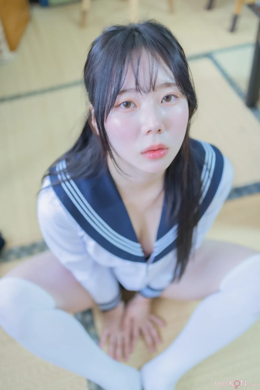 Myu_a_ (뮤아): School Uniform (65 photos)