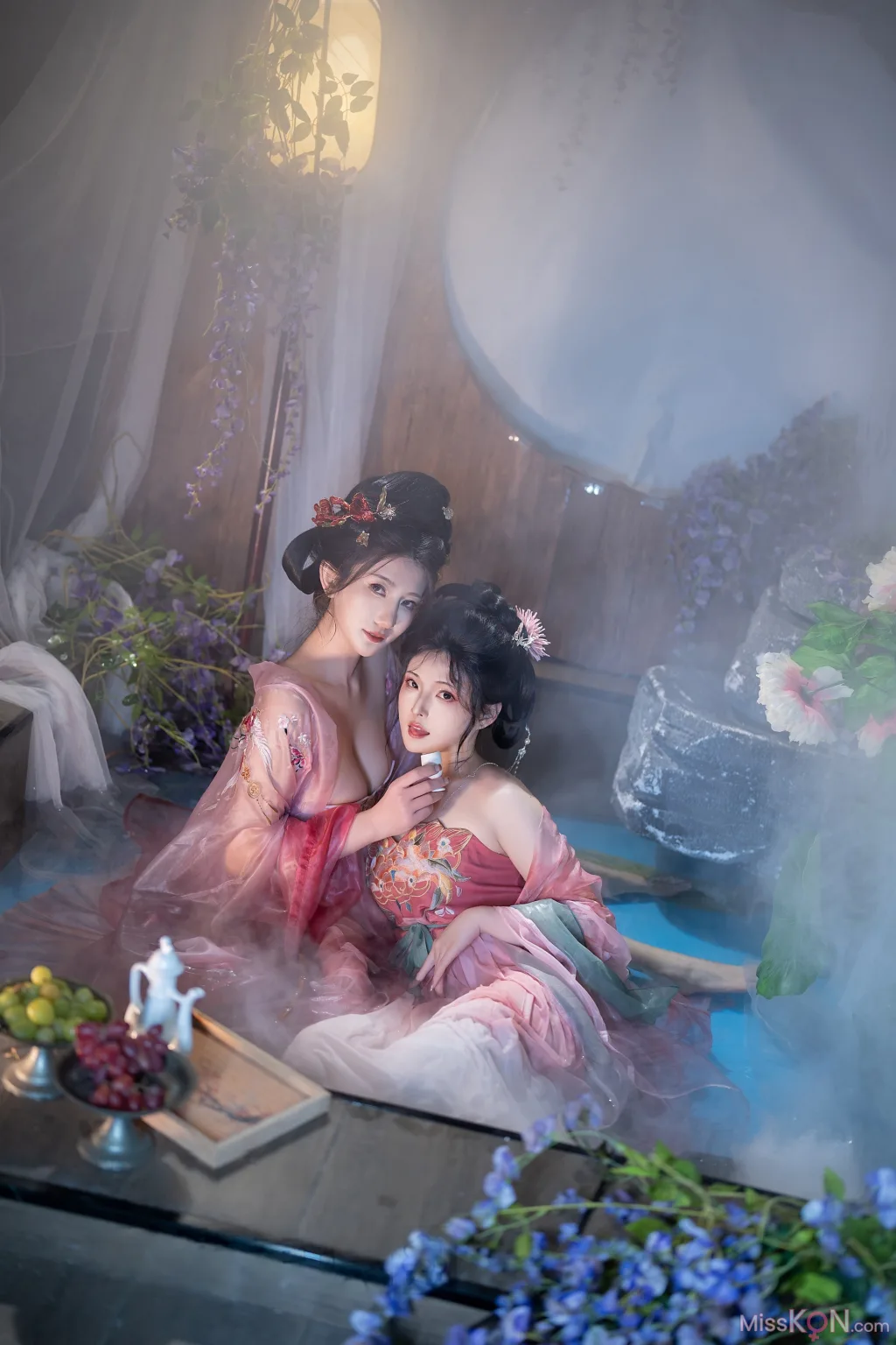 Coser@星澜是澜澜叫澜妹呀 &amp; Natsuko夏夏子: 瑶池洗凝脂 (111 photos )