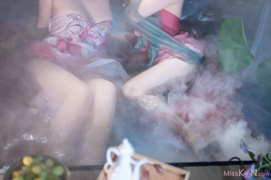 Coser@星澜是澜澜叫澜妹呀 &amp; Natsuko夏夏子: 瑶池洗凝脂 (111 photos )