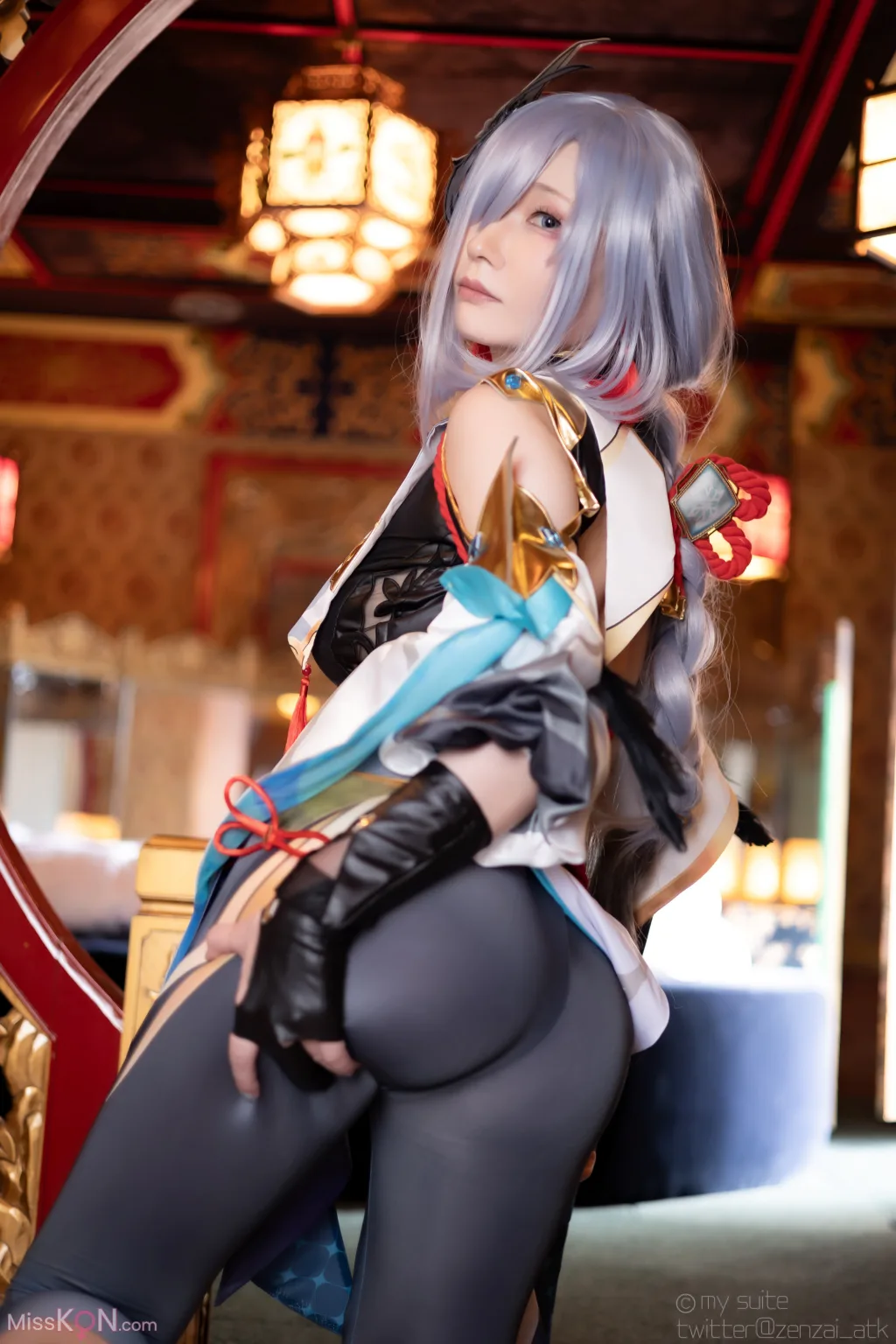 Coser@Atsuki (あつき): Shenhe &amp; Ganyu 原神 申鶴・甘雨ROM (311 photos )