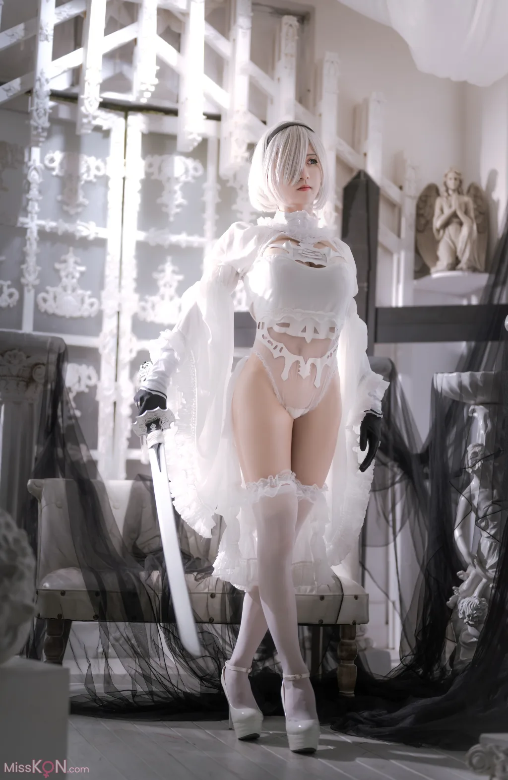Coser@桜满三时: 2B花嫁 (20 photos) – Page 2